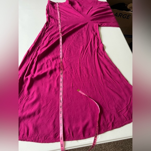 Aakaa Wide-leg rayon boho hippie pants Sz S - Picture 5 of 8